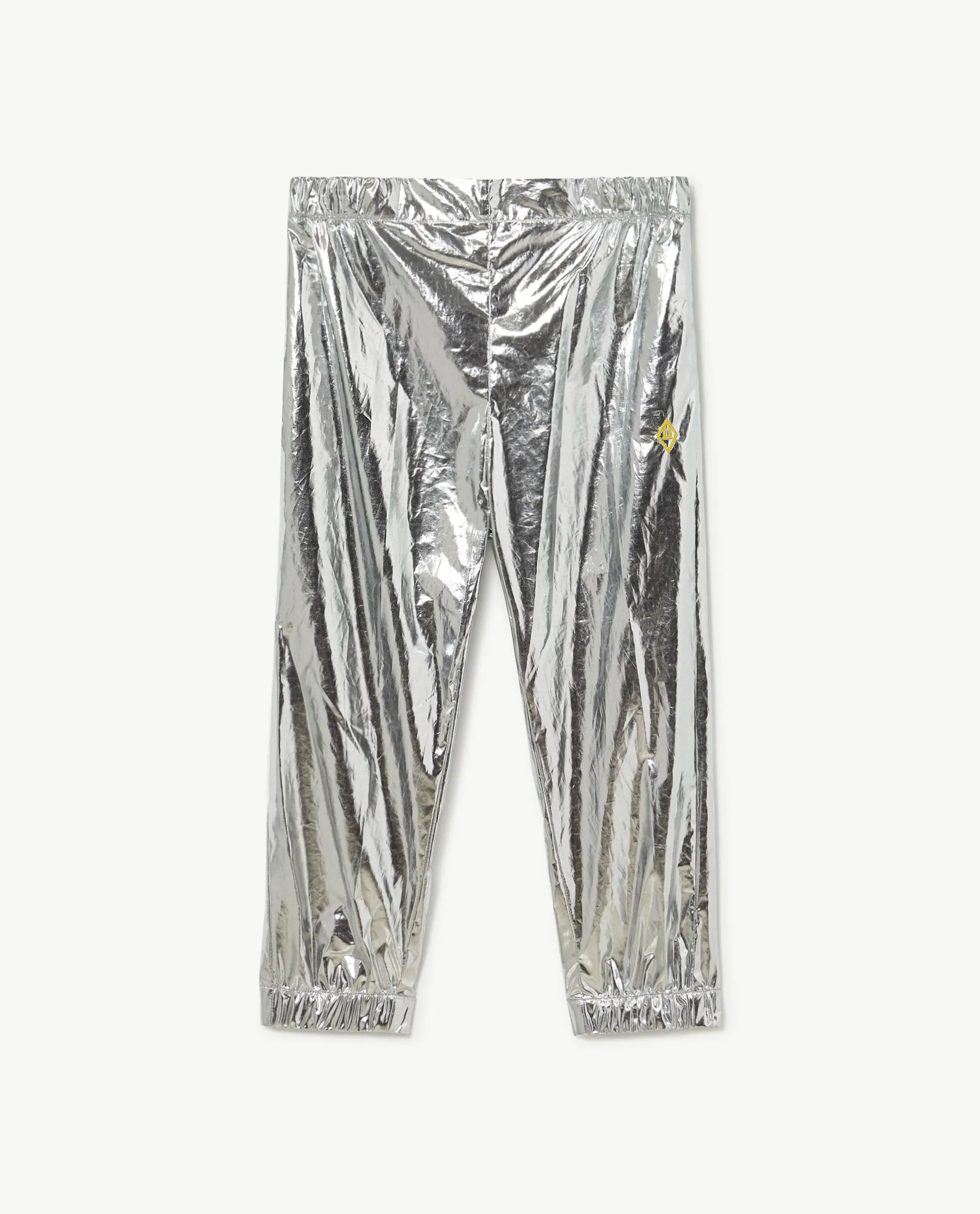 Shiny Silver Chicken Pants