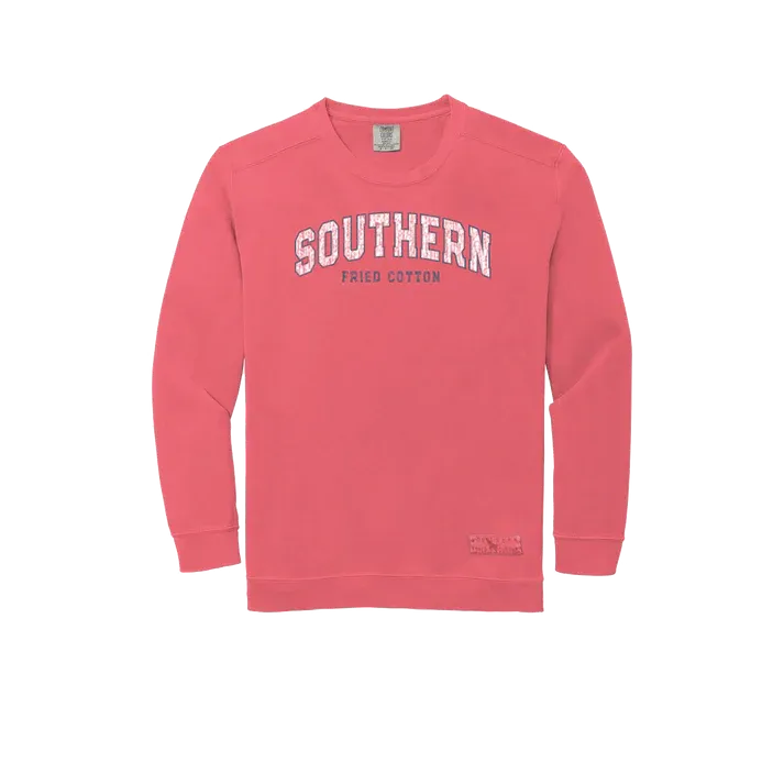 Southern Fried Cotton Southern Tall Arch Crew Sweatshirt