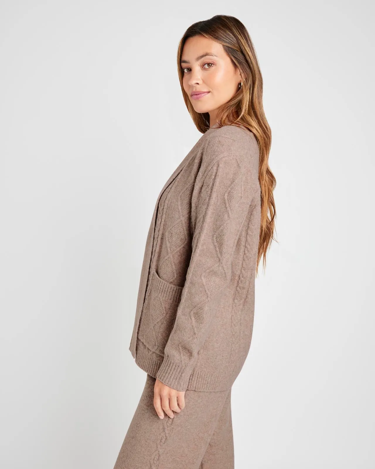 Stassi Cable Cardigan