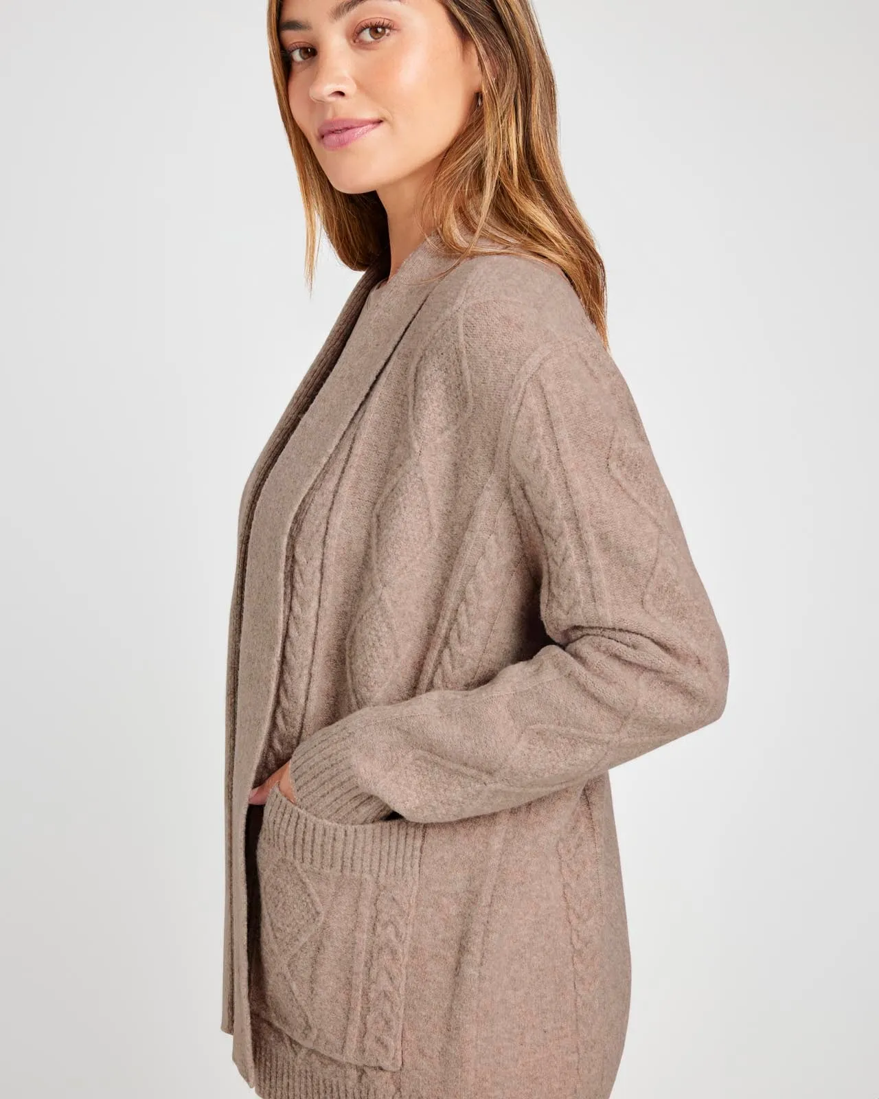 Stassi Cable Cardigan