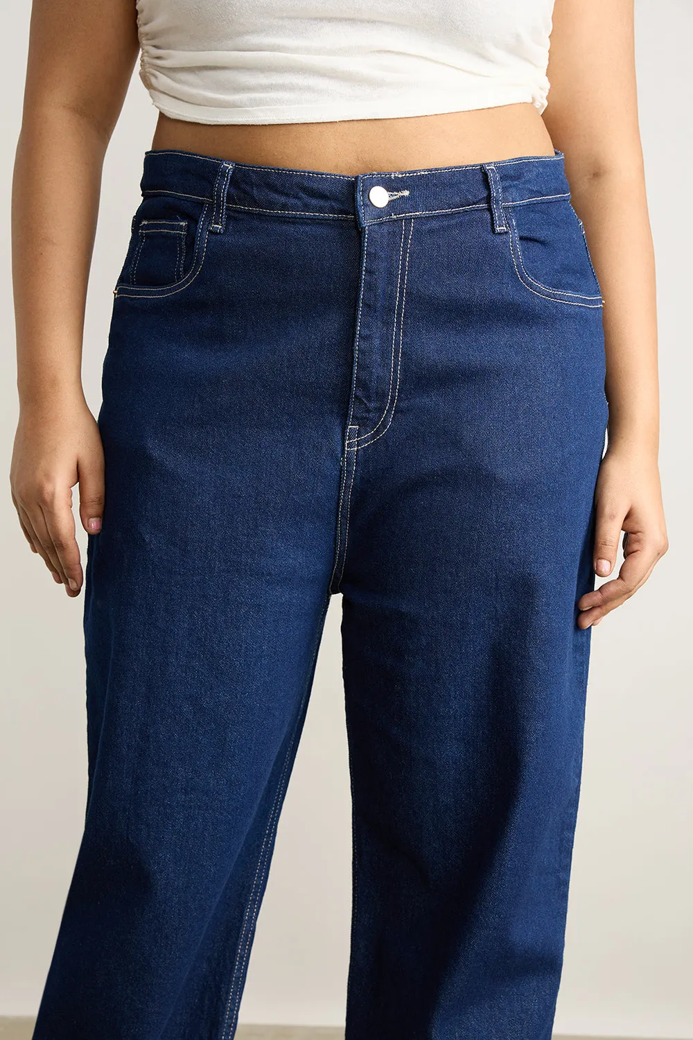 Straight Classic Blue Jeans