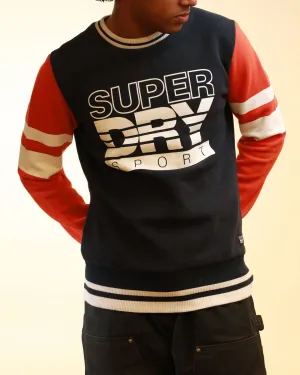 Superdry Sport Colour Block Crew Jumper