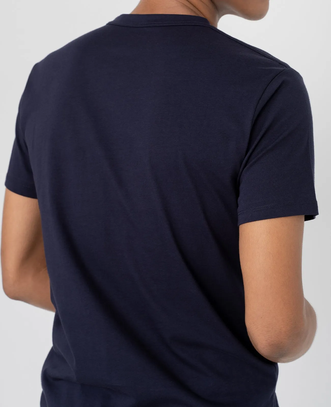 Supima Crew Neck Pocket Tee