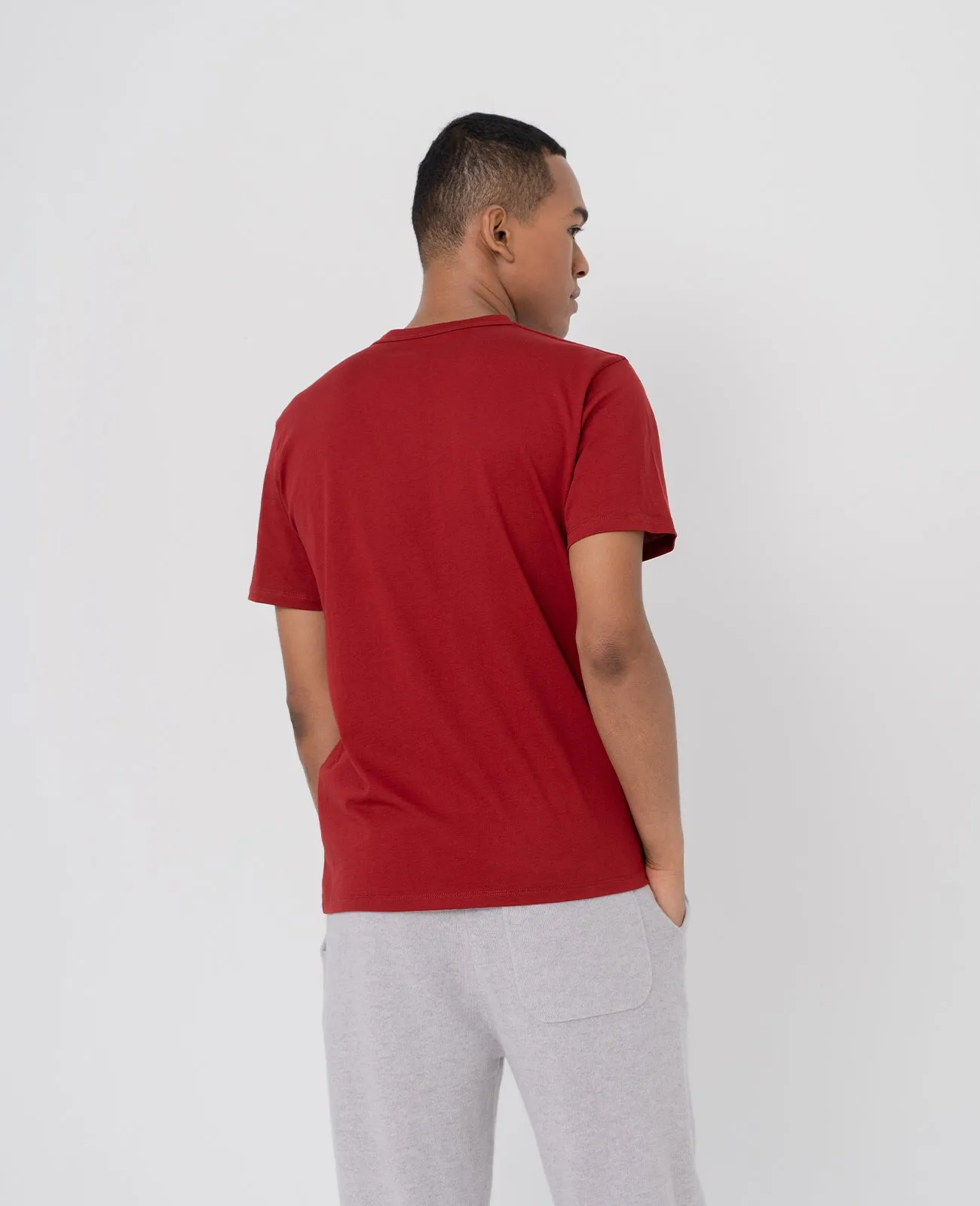 Supima Crew Neck Pocket Tee