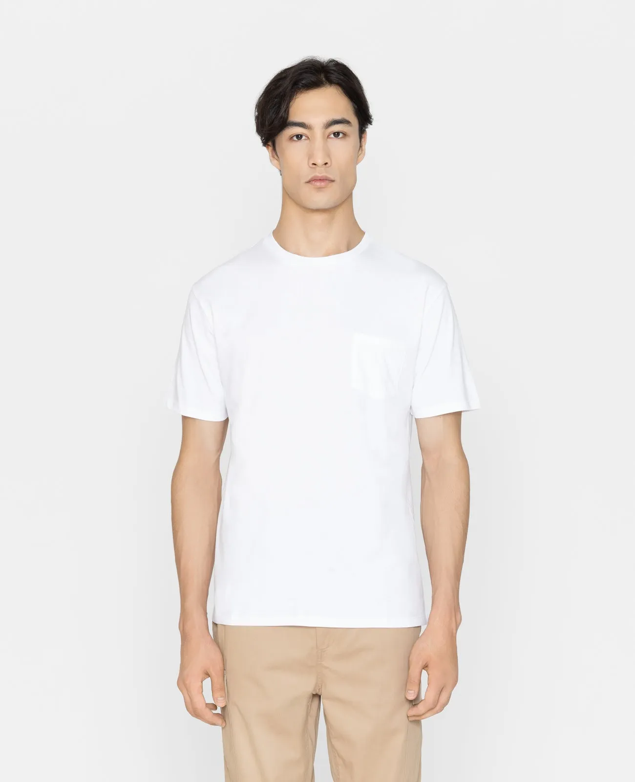 Supima Crew Neck Pocket Tee