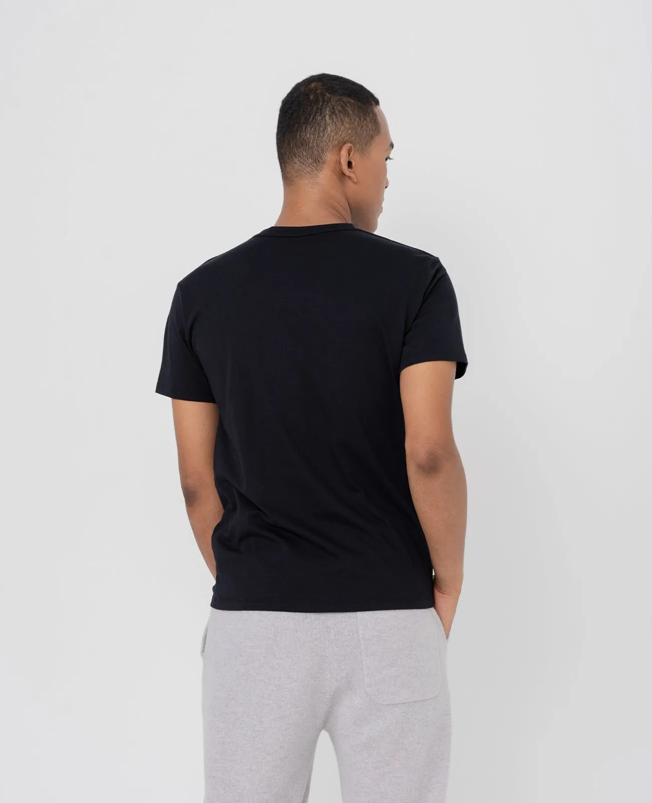 Supima Crew Neck Pocket Tee