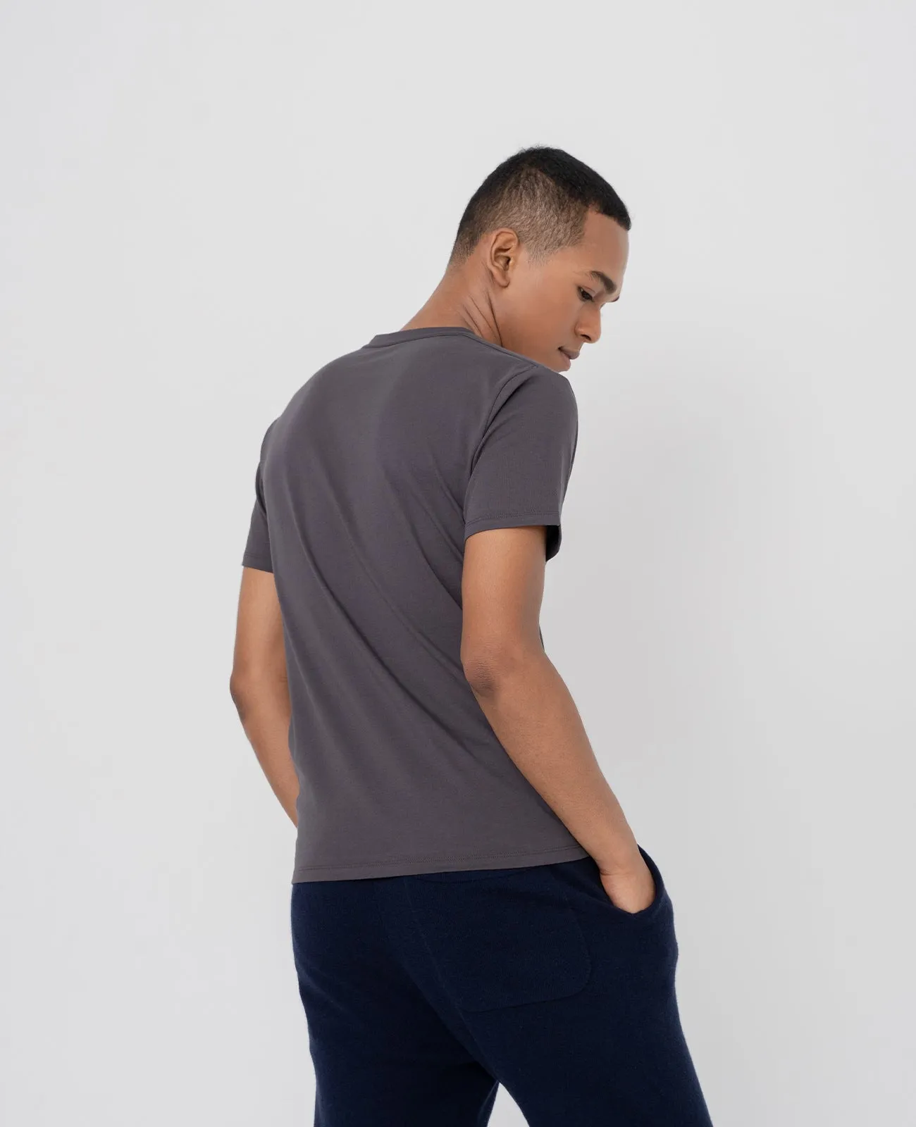 Supima Crew Neck Pocket Tee