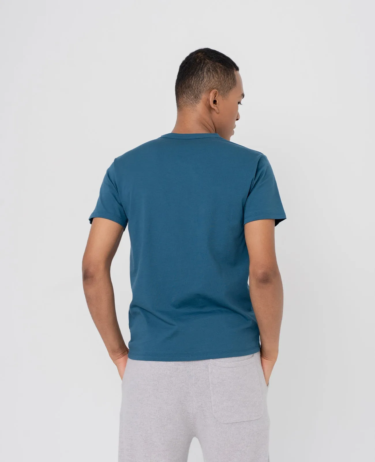 Supima Crew Neck Pocket Tee