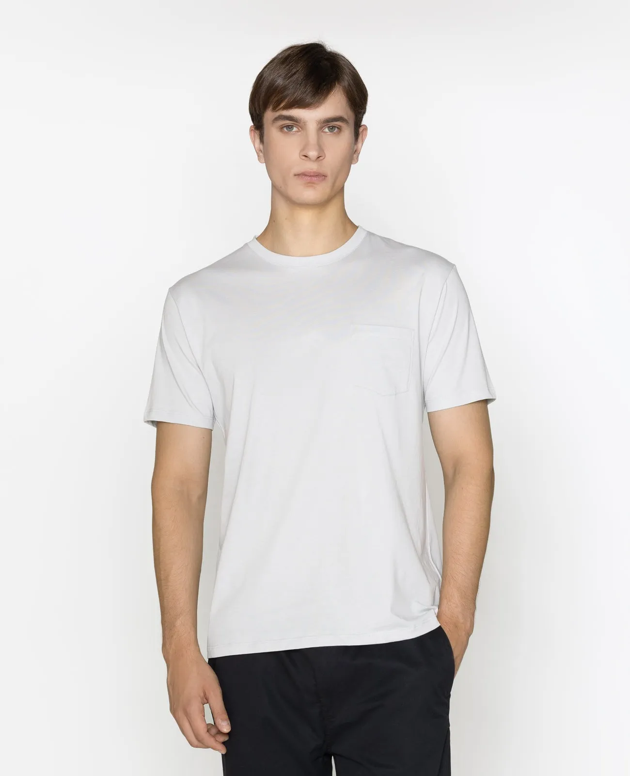 Supima Crew Neck Pocket Tee