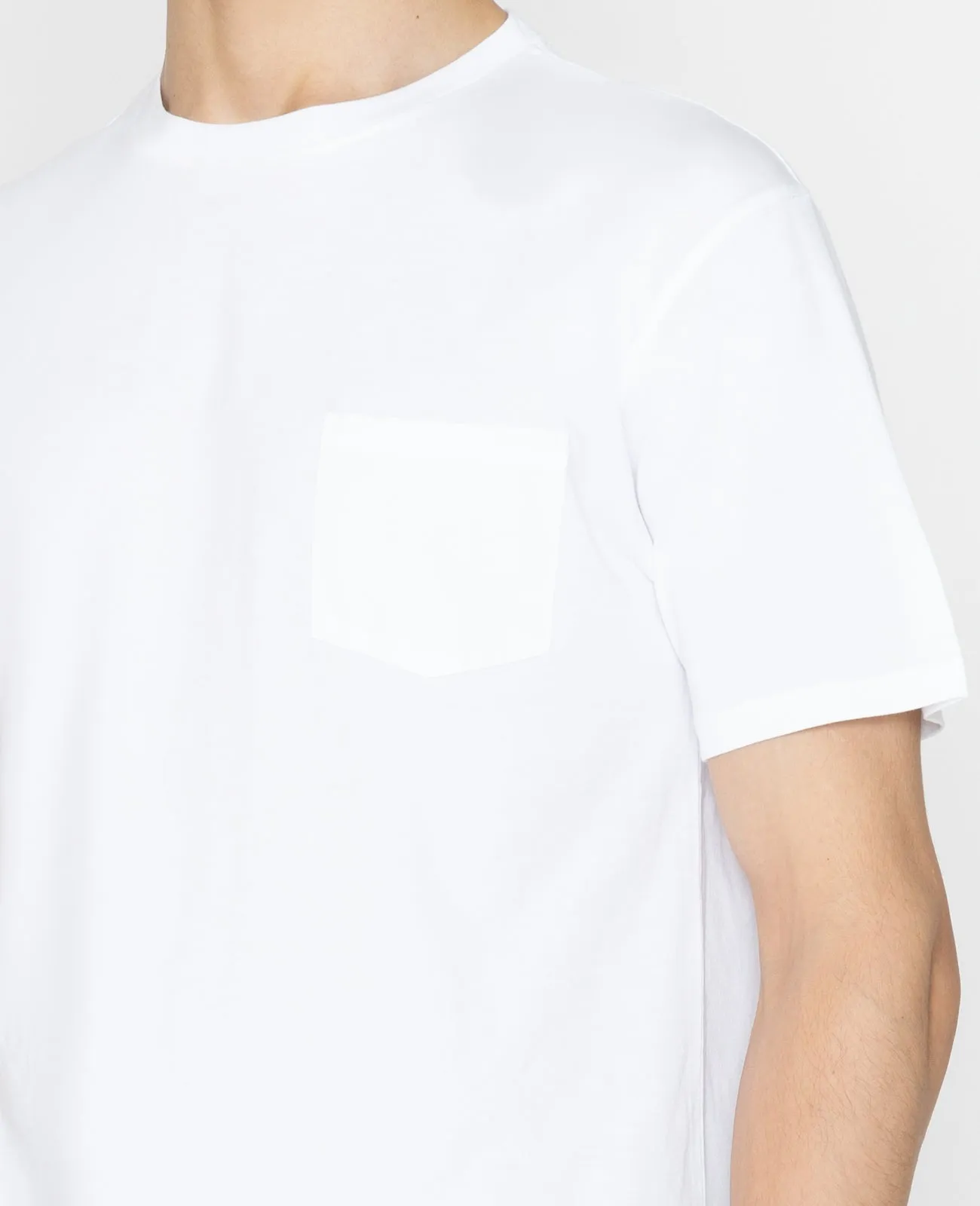 Supima Crew Neck Pocket Tee