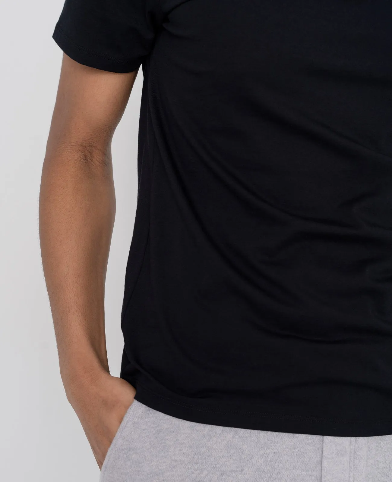 Supima Crew Neck Pocket Tee