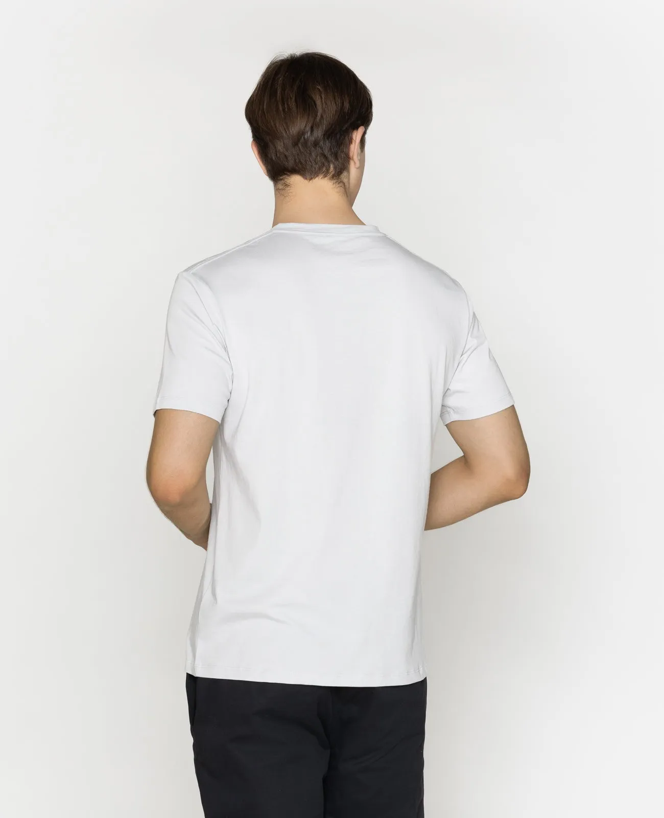 Supima Crew Neck Pocket Tee