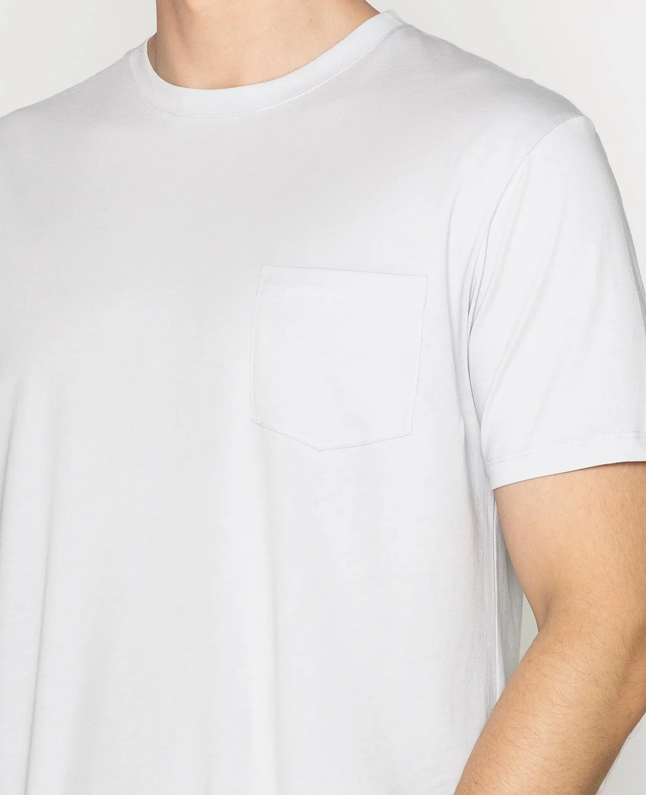 Supima Crew Neck Pocket Tee