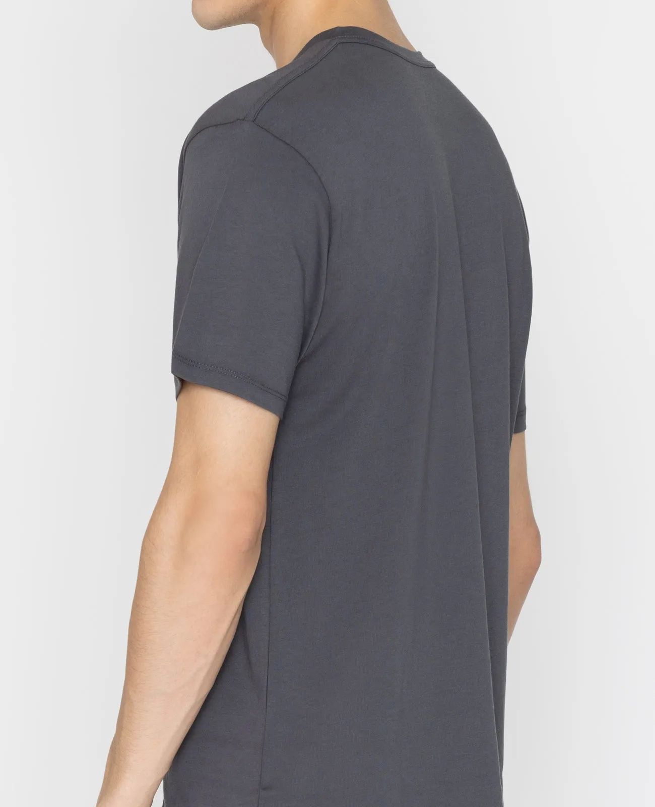 Supima Crew Neck Pocket Tee