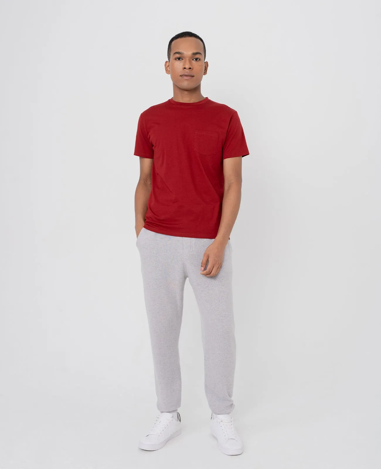 Supima Crew Neck Pocket Tee