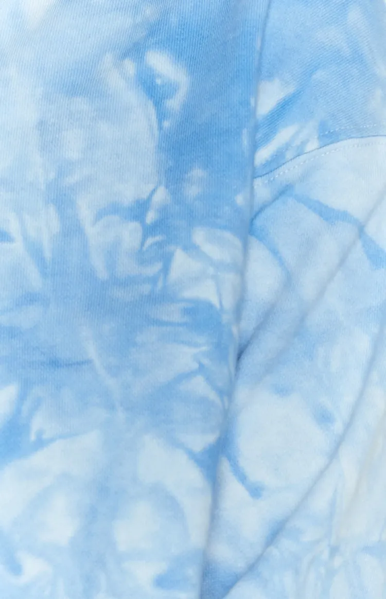 The Creator Hoodie Blue Tie Dye