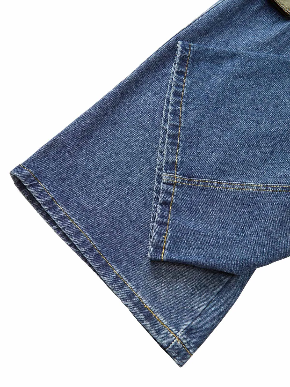 Thesupermade Homemade Large Pocket Jeans