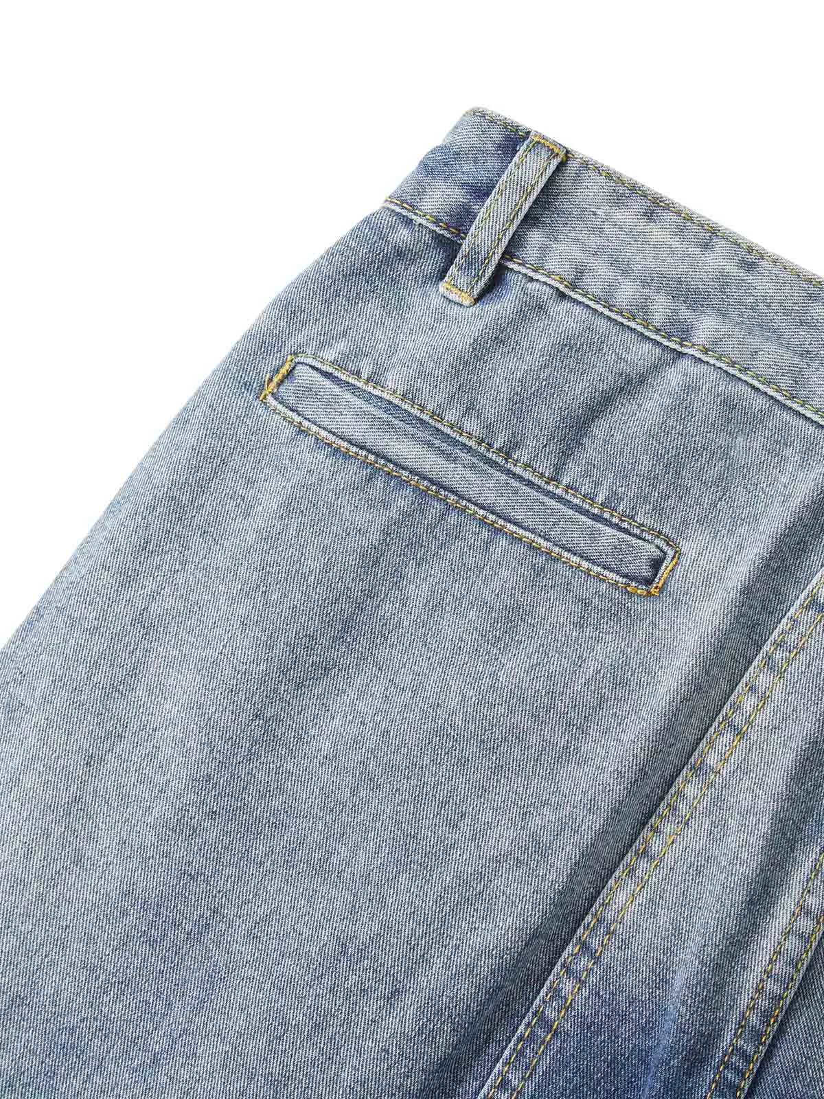 Thesupermade Homemade Large Pocket Jeans