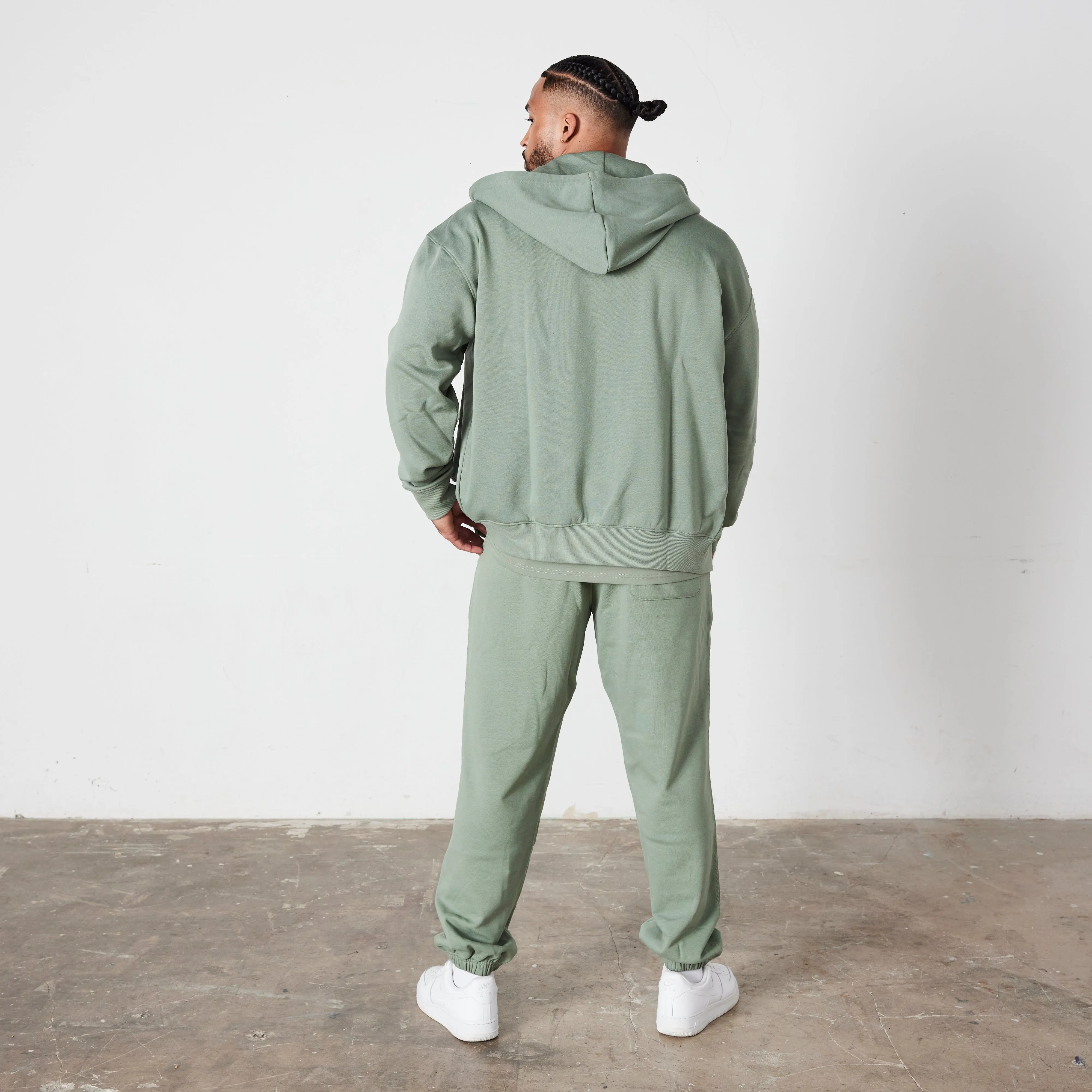 Vanquish Essential Green Oversized Sweatpants