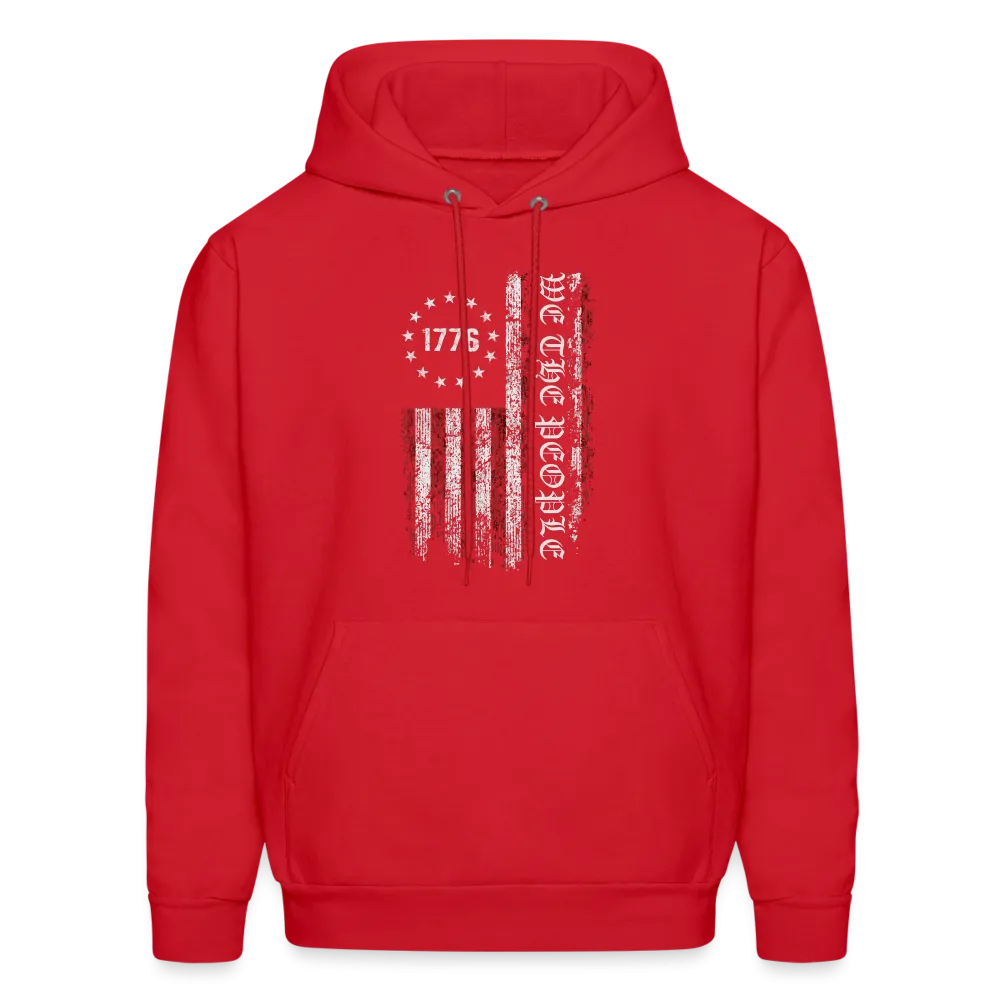 We The People  with American Flag Hoodie (1776)