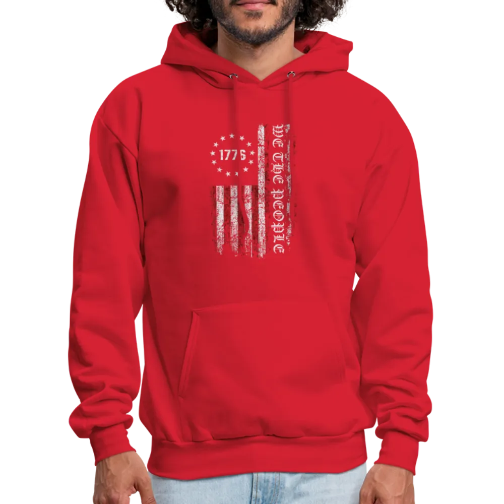 We The People  with American Flag Hoodie (1776)