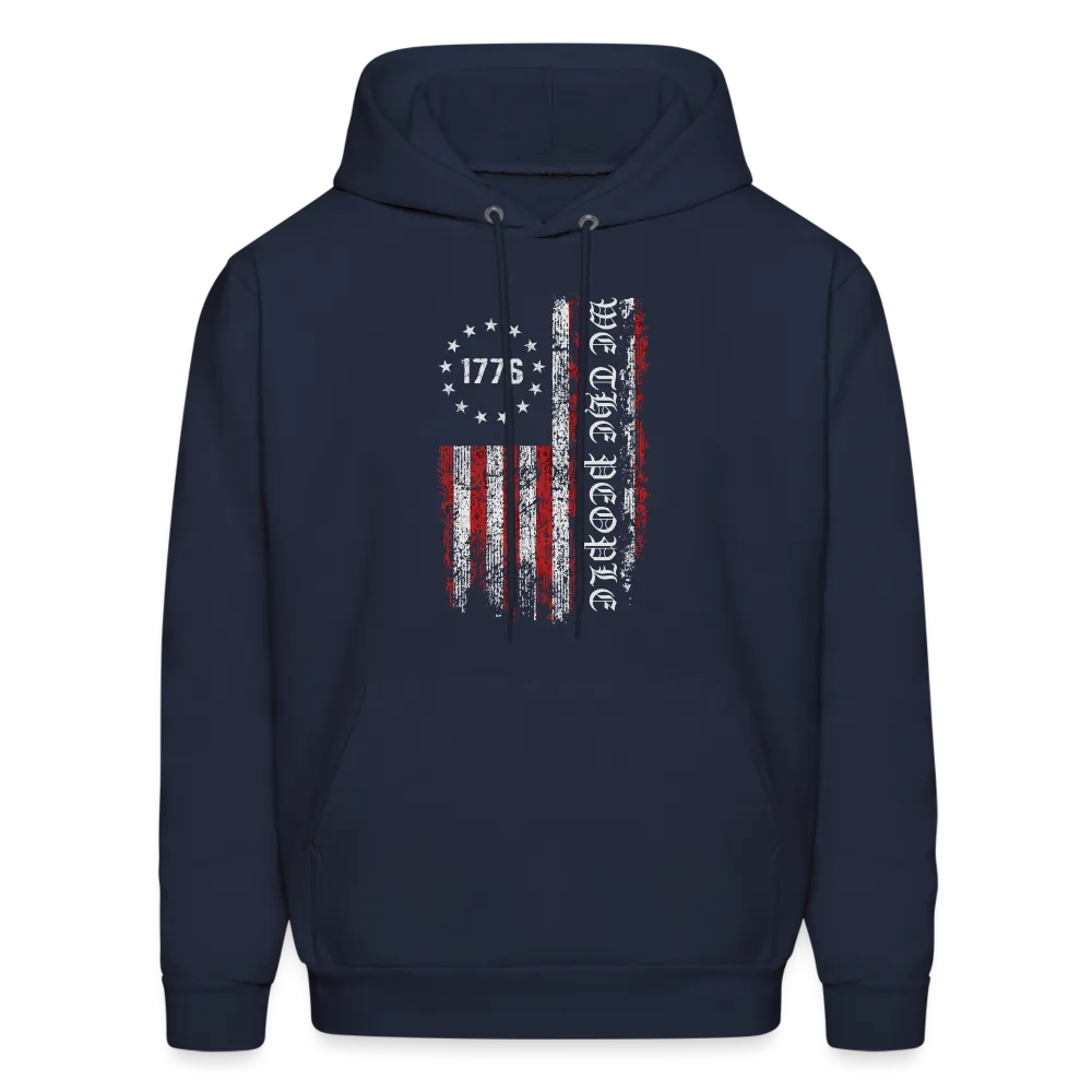 We The People  with American Flag Hoodie (1776)