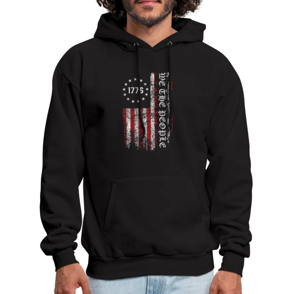 We The People  with American Flag Hoodie (1776)