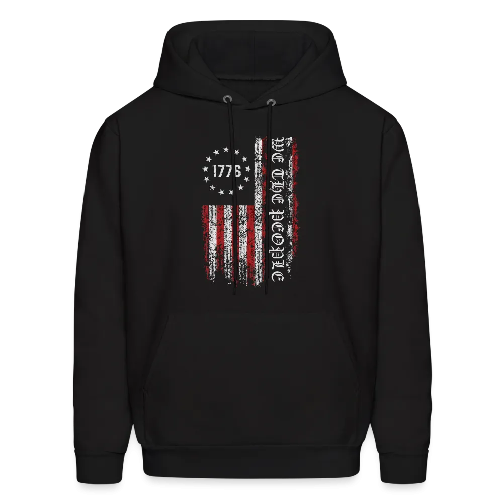 We The People  with American Flag Hoodie (1776)